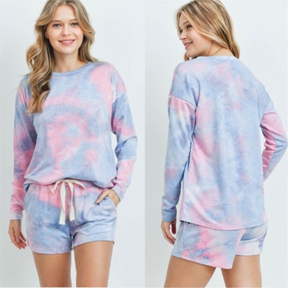 Other - CASUAL 2 PIECE TIE DYE SET